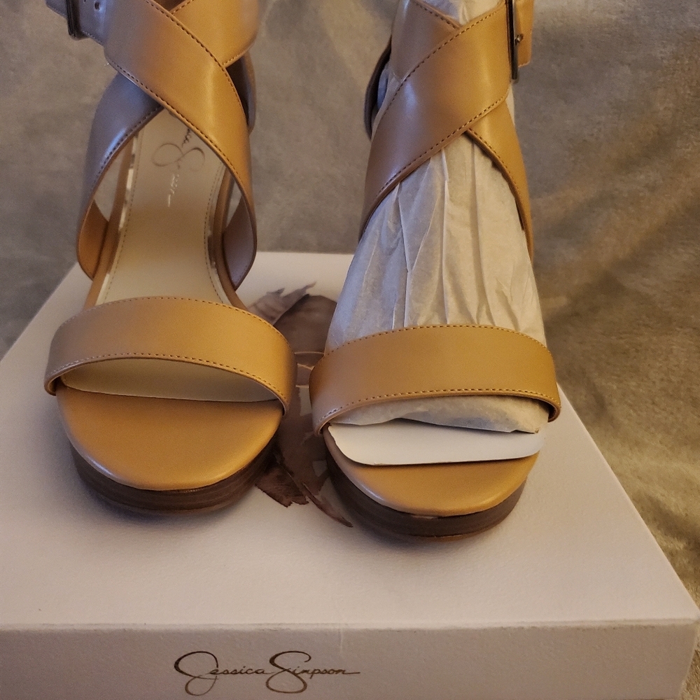 Ladies Jessica Simpson Wedge Sandals - Size 10